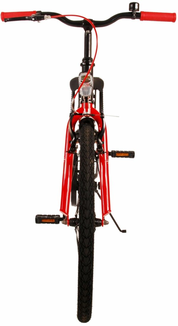 Volare Thombike Kinderfiets – Jongens – 24 inch – Zwart Rood