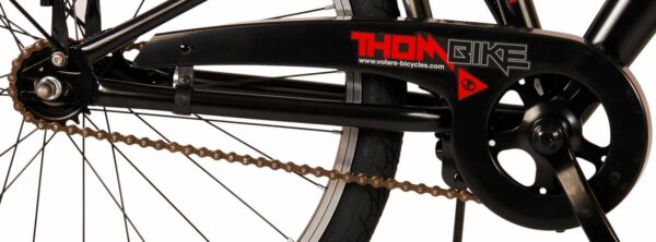 Volare Thombike Kinderfiets – Jongens – 24 inch – Zwart Rood