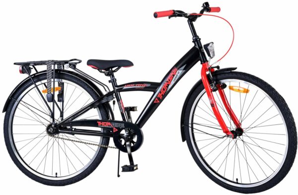 Volare Thombike Kinderfiets – Jongens – 26 inch – Zwart Rood