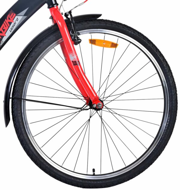 Volare Thombike Kinderfiets – Jongens – 26 inch – Zwart Rood