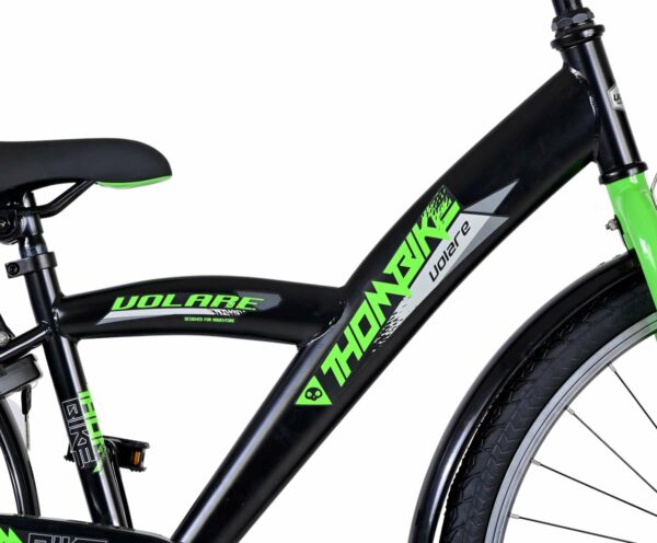 Volare Thombike Kinderfiets – Jongens – 26 inch – Zwart Groen