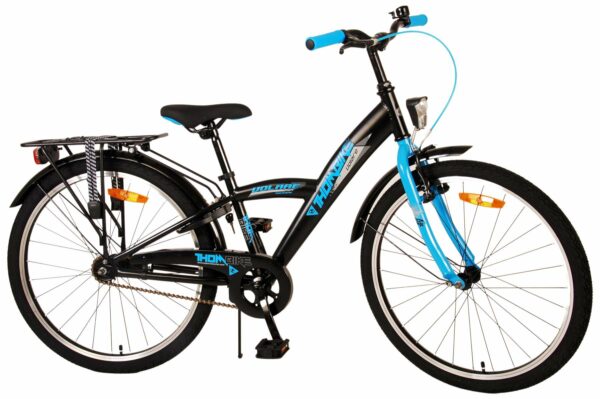 Volare Thombike Kinderfiets – Jongens – 24 inch – Zwart Blauw