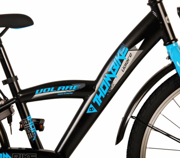 Volare Thombike Kinderfiets – Jongens – 24 inch – Zwart Blauw