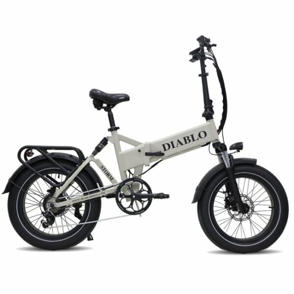Diablo Storm elektrische Fatbike 7V Wit