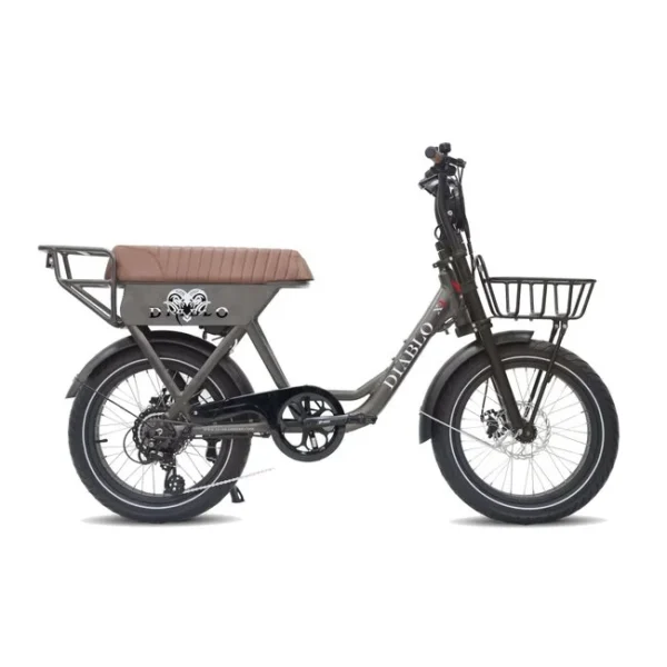 Diablo X1 e-Fatbike 7V Matt-Grijs 2024