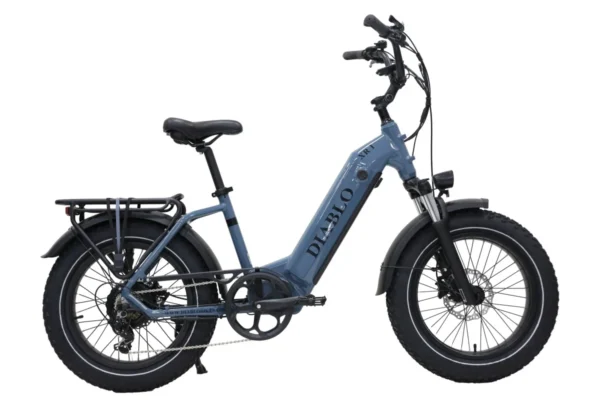Diablo XR1 elektrische Fatbike 7V 720Wh 15Ah Blauw