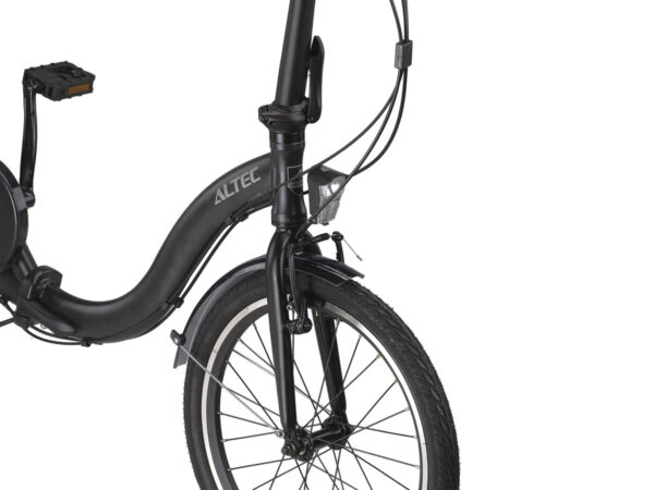 Altec Comfort 20 inch Vouwfiets 6s Mat Zwart