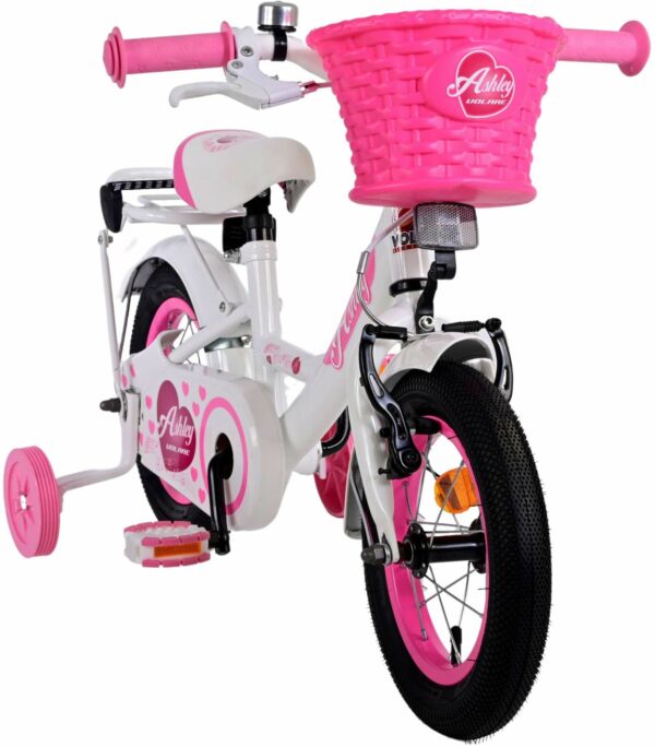 Volare Ashley Kinderfiets – Meisjes – 12 inch – Wit