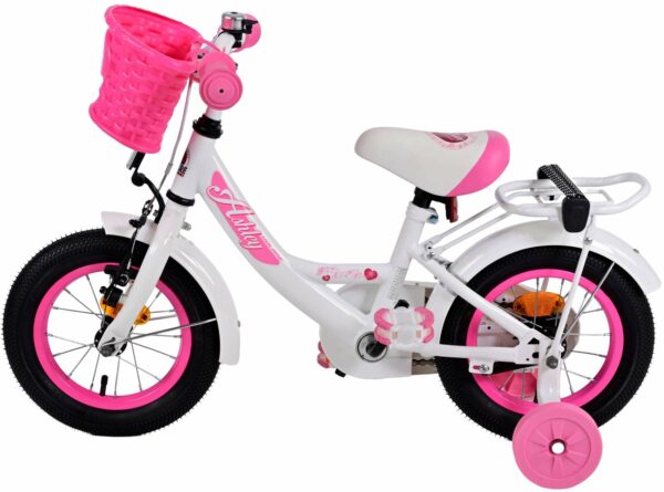 Volare Ashley Kinderfiets – Meisjes – 12 inch – Wit