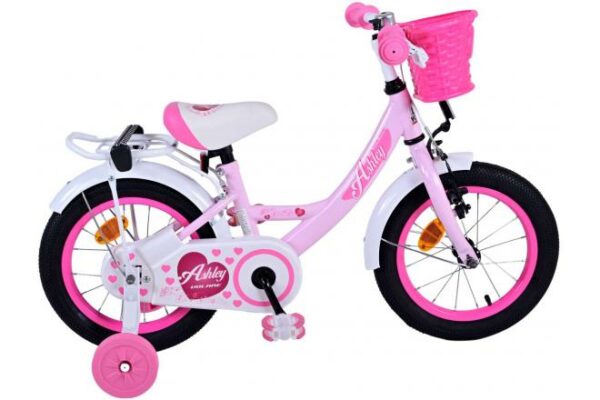 Volare Ashley Kinderfiets – Meisjes – 14 inch – Roze