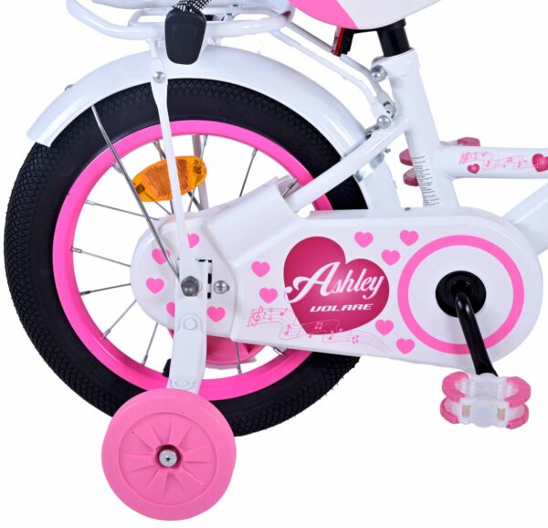Volare Ashley Kinderfiets – Meisjes – 14 inch – Wit