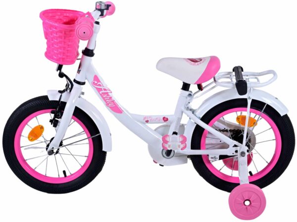 Volare Ashley Kinderfiets – Meisjes – 14 inch – Wit
