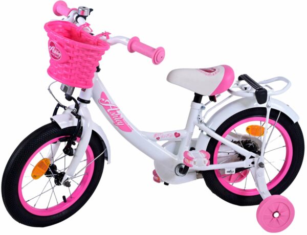 Volare Ashley Kinderfiets – Meisjes – 14 inch – Wit