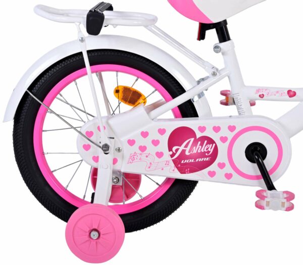 Volare Ashley Kinderfiets – Meisjes – 16 inch – Wit