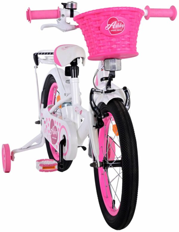 Volare Ashley Kinderfiets – Meisjes – 16 inch – Wit