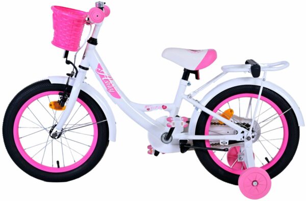 Volare Ashley Kinderfiets – Meisjes – 16 inch – Wit
