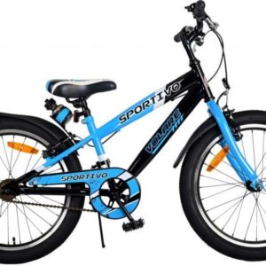 Volare Sportivo Kinderfiets – Jongens – 20 inch – Blauw – Twee handremmen