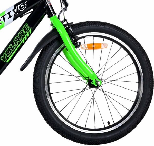 Volare Sportivo Kinderfiets – Jongens – 20 inch – Groen – Twee handremmen