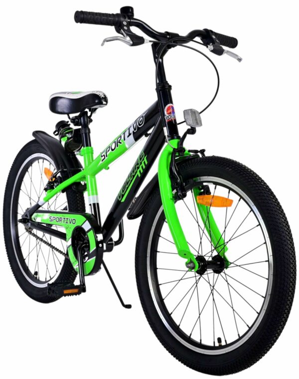Volare Sportivo Kinderfiets – Jongens – 20 inch – Groen – Twee handremmen