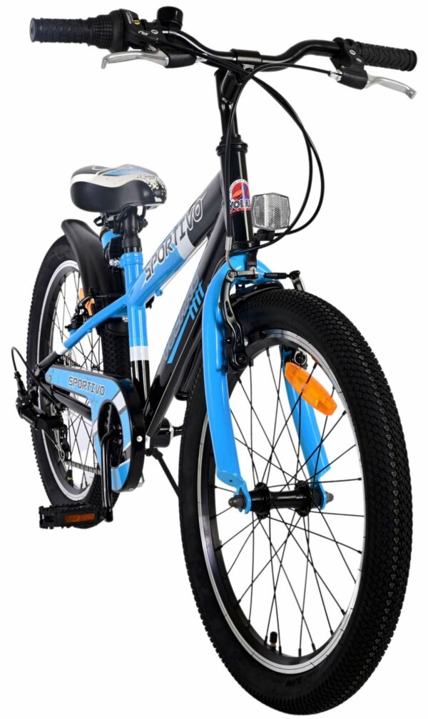 Volare Sportivo Kinderfiets – Jongens – 20 inch – Blauw – 7 versnellingen