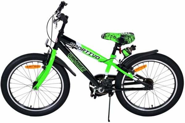 Volare Sportivo Kinderfiets – Jongens – 20 inch – Groen – Twee handremmen