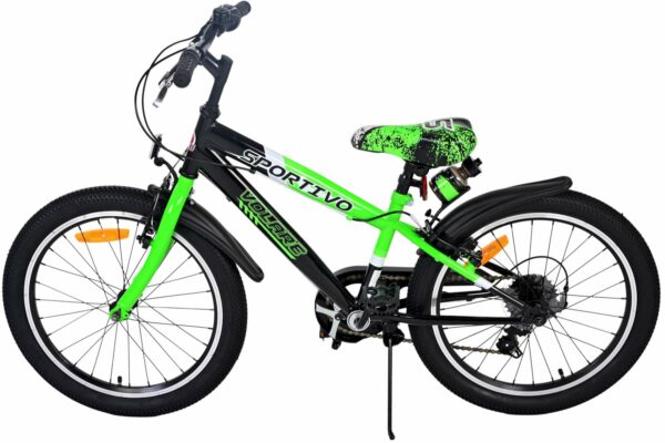 Volare Sportivo Kinderfiets – Jongens – 20 inch – Groen – 7 versnellingen