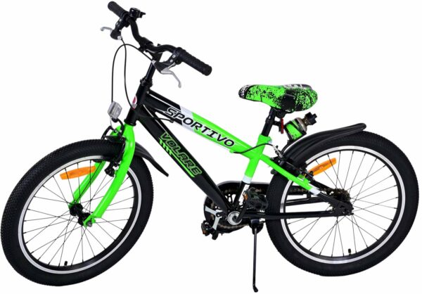 Volare Sportivo Kinderfiets – Jongens – 20 inch – Groen – Twee handremmen