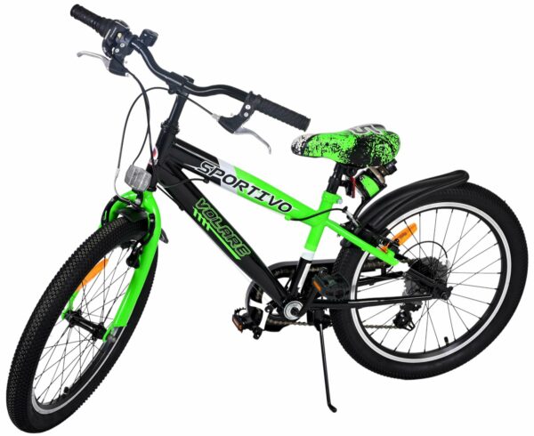 Volare Sportivo Kinderfiets – Jongens – 20 inch – Groen – 7 versnellingen