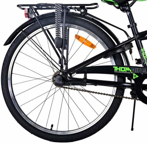 Volare Thombike Kinderfiets – Jongens – 24 inch – Groen Zwart – 3 versnellingen
