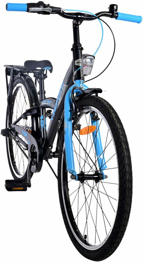 Volare Thombike Kinderfiets – Jongens – 24 inch – Zwart Blauw – 3 versnellingen