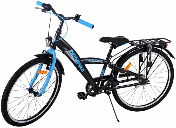 Volare Thombike Kinderfiets – Jongens – 24 inch – Zwart Blauw – 3 versnellingen
