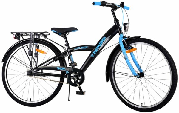 Volare Thombike Kinderfiets – Jongens – 26 inch – Zwart Blauw – 3 versnellingen