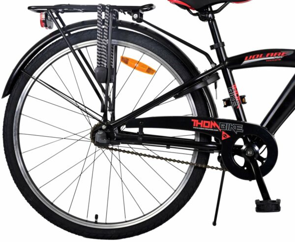 Volare Thombike Kinderfiets – Jongens – 26 inch – Zwart Rood – 3 versnellingen