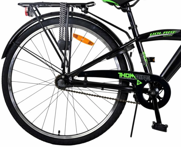 Volare Thombike Kinderfiets – Jongens – 26 inch – Zwart Groen – 3 versnellingen