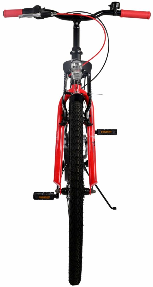 Volare Thombike Kinderfiets – Jongens – 26 inch – Zwart Rood – 3 versnellingen