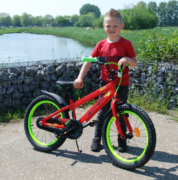 Volare Rocky Kinderfiets – Jongens – 16 inch – Rood