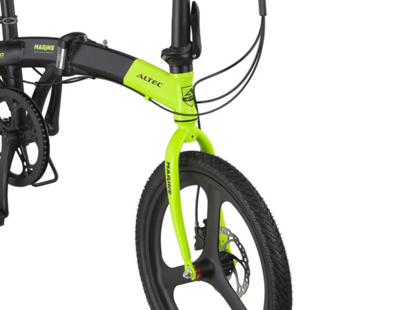 Altec Marine 20 inch Vouwfiets HYD 7s Zwart-Lime