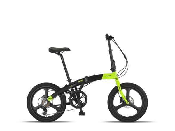 Altec Marine 20 inch Vouwfiets HYD 7s Zwart-Lime