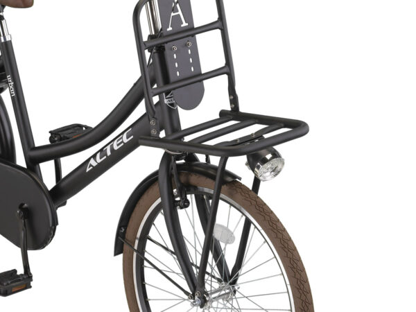 2E KANS Altec Urban 24inch Transportfiets Mat Zwart *24100*