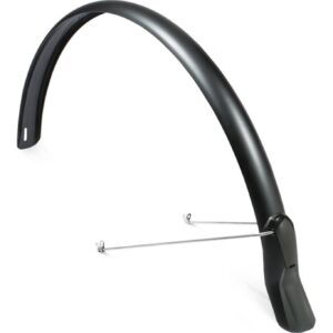 Spatbord 28 INCH SET CITYBIKE Zwart