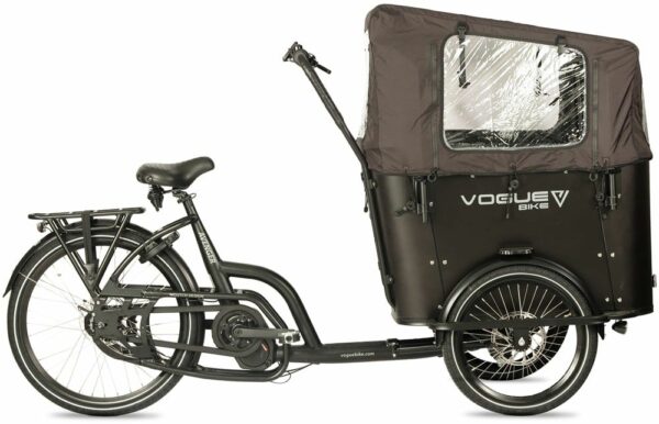 VOGUE AVENGER ELEKTRISCHE BAKFIETS 8V 15AH 540WH MATT BLACK/BLACK