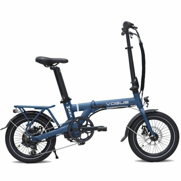Vogue Mini Elektrische Vouwfiets 6 Speed 16″ Blue
