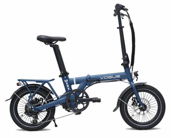 Vogue Mini Elektrische Vouwfiets 6 Speed 16″ Blue