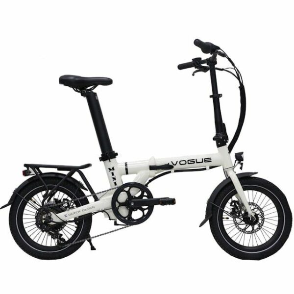 Vogue Mini Elektrische Vouwfiets 6 Speed 16” Fashion Grey