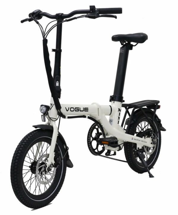 Vogue Mini Elektrische Vouwfiets 6 Speed 16” Fashion Grey