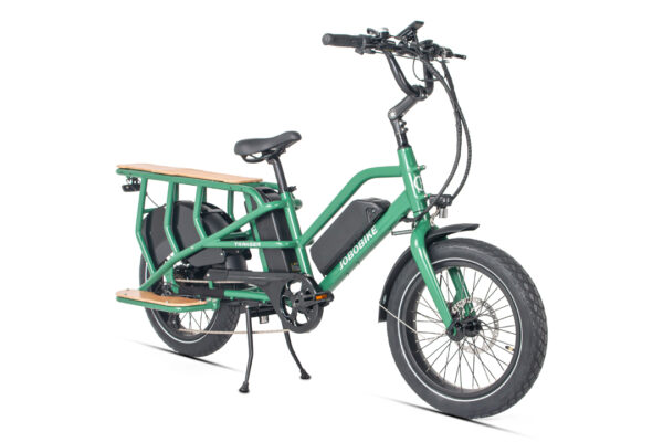 JOBOBIKE Transer Elektrische Cargo/Bezorg Fatbike Groen
