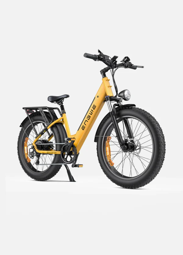 Engwe E26 Step Thru – Elektrische Fatbike 250W EU Versie 2024 – Geel