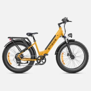 Engwe E26 Step-Thru – Elektrische Fatbike 25km/h 250W Geel – 2023