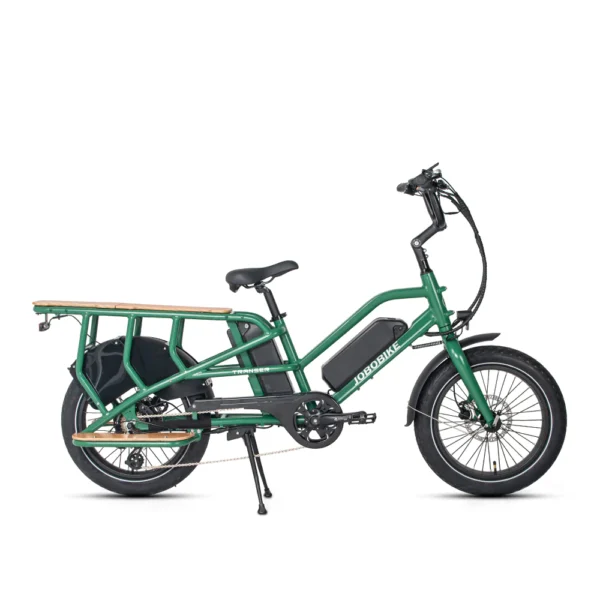 JOBOBIKE Transer Elektrische Cargo/Bezorg Fatbike Groen