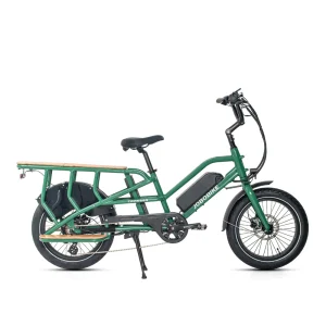 JOBOBIKE Transer Elektrische Cargo/Bezorg Fatbike Groen